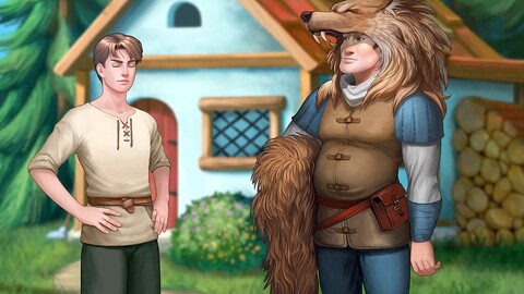 Ragazza anime sexy in costume da bagno si dà da fare in stile hentai