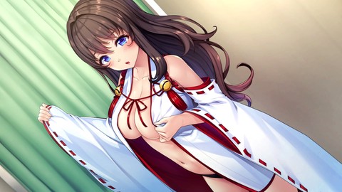Ninja de grandes pechos en el juego hentai sin censura Nin Nin Days 2