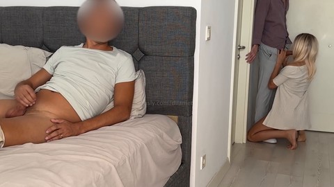 Newbie blonde gives an unforgettable oral treat