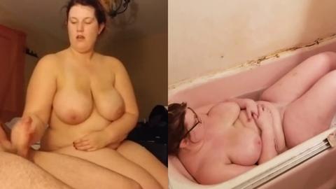 Calda moglie amatoriale con massive tette naturali in una compilation fatta in casa