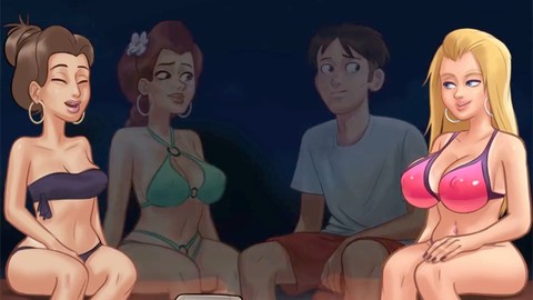 La estudiante Misskitty2k organiza una fiesta salvaje en el episodio 78 de Summertimesaga