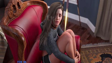 Episodio 43 de "Una Cita en el Condado de Santa" de Foxie2K con MissKitty2K - Un Encuentro Caliente en Animación 3D