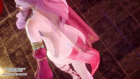 Atemberaubender uncensored Anime-Hentai-Tanz von 3D-HentaiGames mit Charakteren aus League of Legends